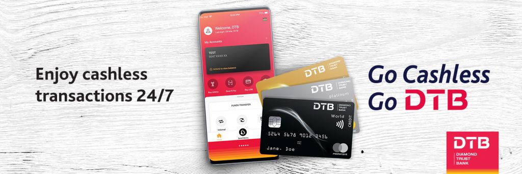 How to deposit money in your Diamond Trust Bank (DTB) account using Mpesa