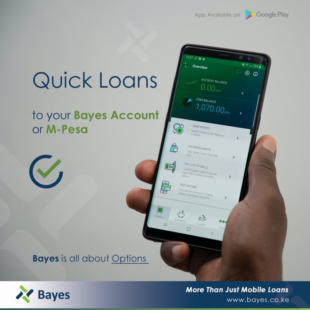 Bayes Loan App Paybill Number. How to repay your Bayes Loan