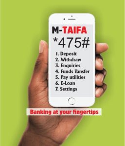 Taifa Sacco Mobile banking