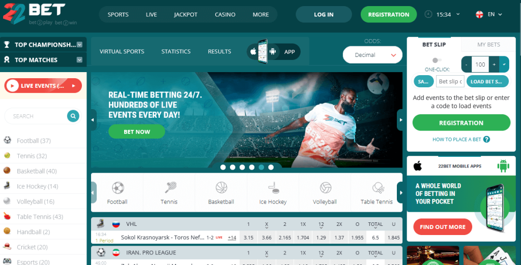 22Bet
