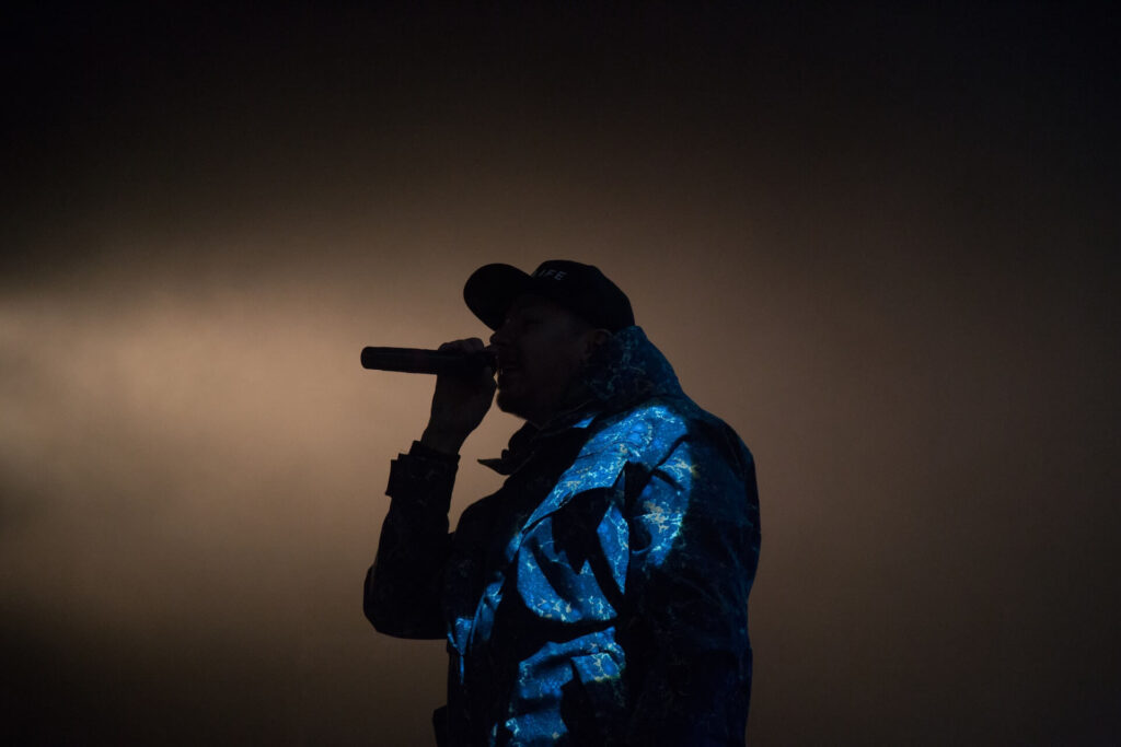 Male Artist on stage