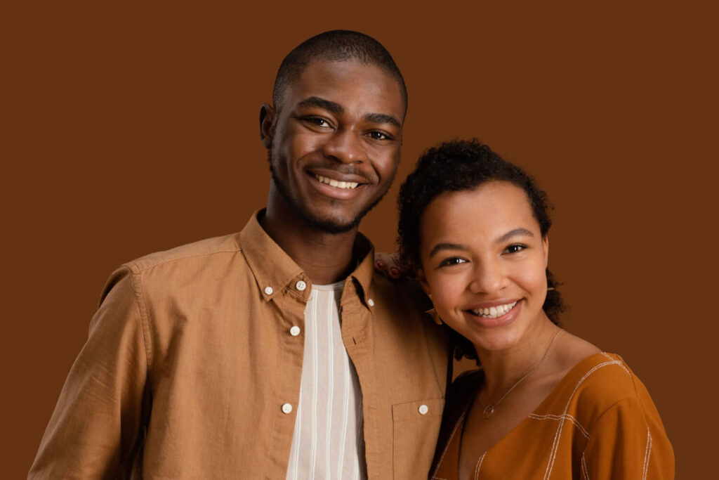 Multi racial Couple