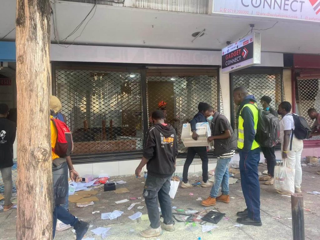 Looting
