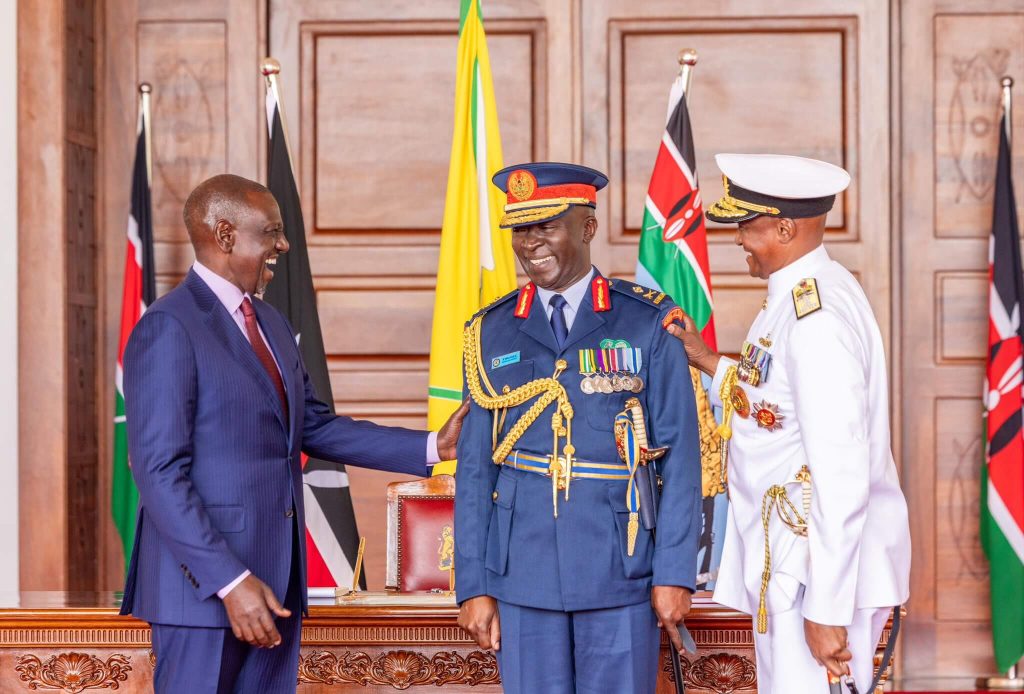 President Ruto, KDF