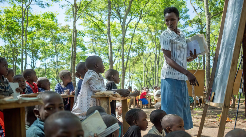 At Furaha Primary School in Tanzania